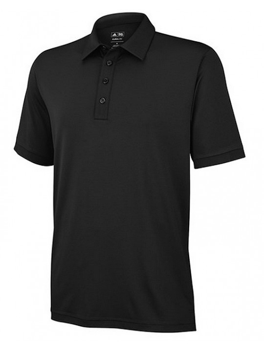 Adidas ClimaLite Black Stretch Polo Shirts