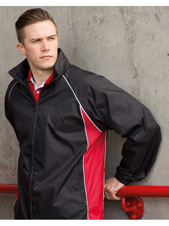 Finden Hales black with red piped Track Jacket Top