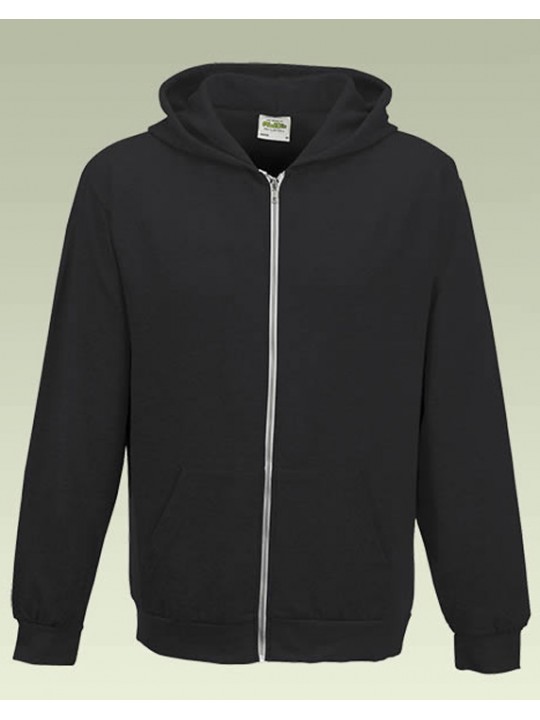 AWD Kids Black Heather Full Zip Slim Zoodie 