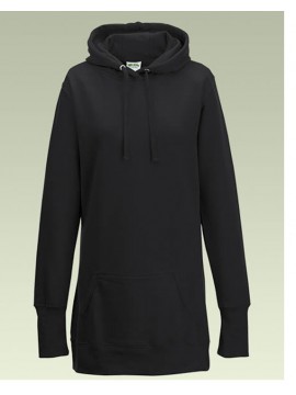 AWD Ladies Long line Pullover Hoodie Top