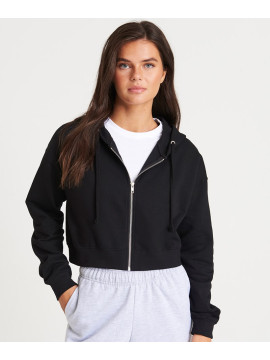 JH065 Women’s Cropped Oversized Zoodie